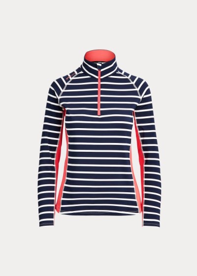 Women's Ralph Lauren Performance Golf Quarter-Zip Shirts | 803426ZQM